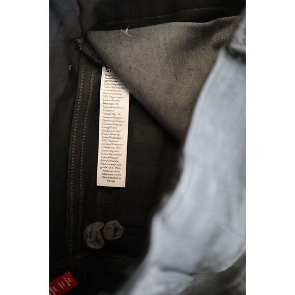 Spanx 20311Q Women's Sz XS Washed Black Stretch Twill Ankle Cargo Pants - Picture 8 of 9